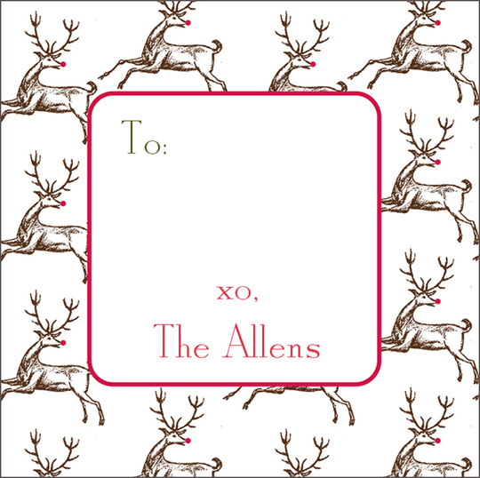 Dancing Deer Stickers